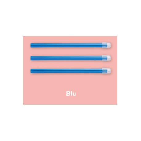 Monoart Aspirasaliva EM15 Trasparente (100pz) - Blu