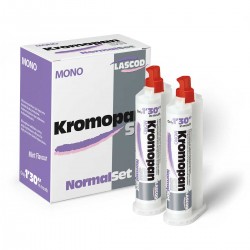 Lascod KROMOPAN SIL MONO Silicone per addizione Monofase - 2 cartucce 50ml + 6 puntali