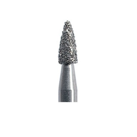 Fresa diamantata di preparazione Granata Giallo FG (5pz) - L3.5mm - 016